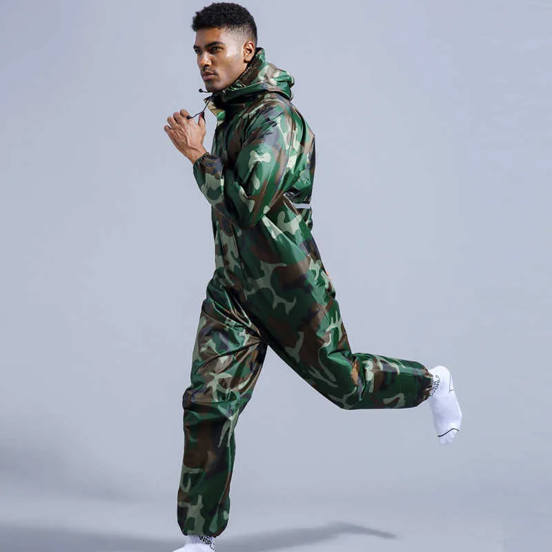 Jumpsuit raincoat top
