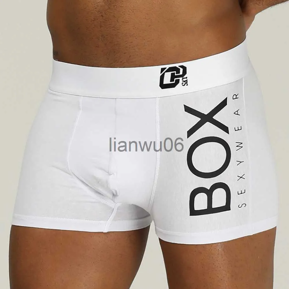 アンダーパンツorlvs cotton mens mens boxer sexy nounderwearソフトアンダーパンツ3DポーチショーツマンパンツショートJ230713