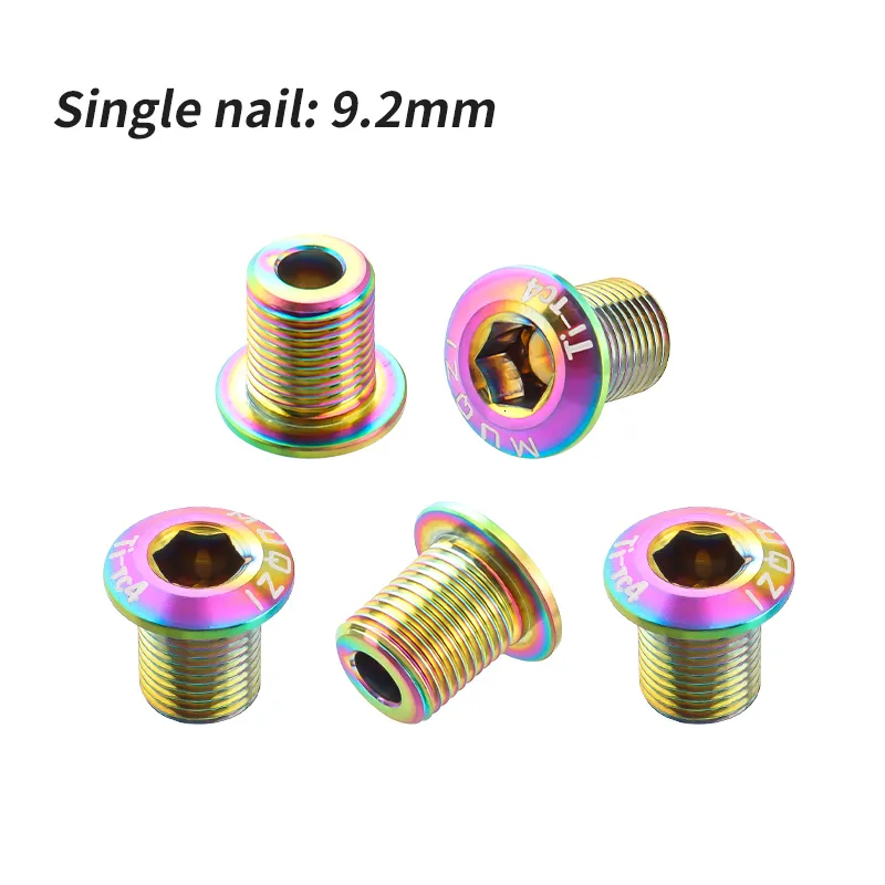 MUQZI TC4 Alloy Chainring Bolts For MTB, Road, BMX Bike