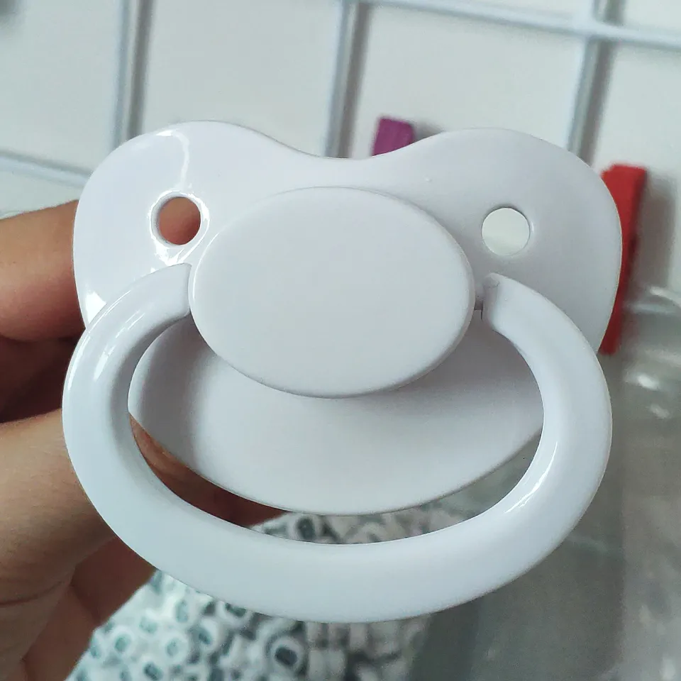 Baby Teethers Toys Adult Pacifier Unisex Pure Purple Large Adult Size Adult  Baby Pacifier Little Space Daddys Girl 230714 From 10,88 € | DHgate
