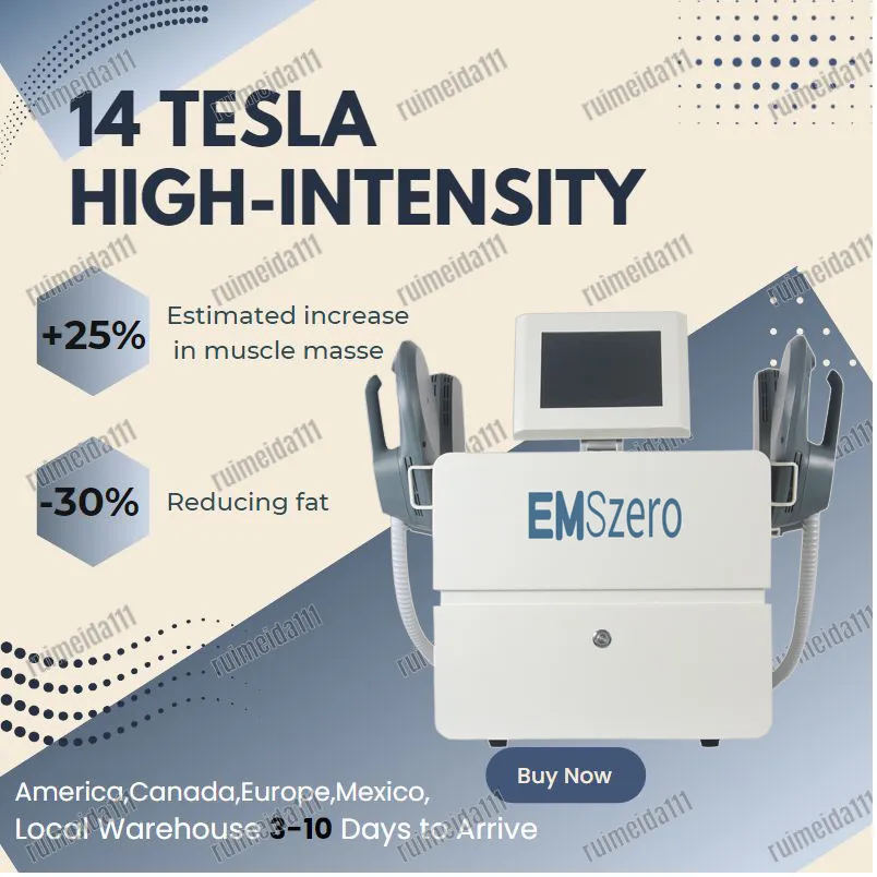 Emszero Vücut Heykel Makinesi Radyo Frekans Masaj Makinesi Kullanımı Stimülasyon DLSEMSLIM NEO Yağ Sökme