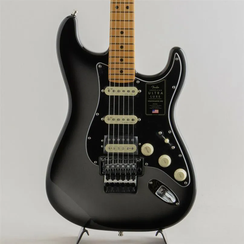 American Ultra Luxe St Floyd Rose Silverburst M elektrische gitaar zelfde van de foto's248v
