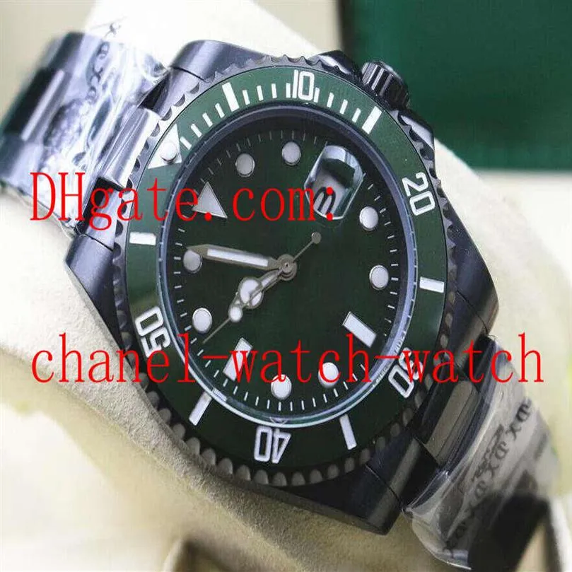 3 Stijl Top Kwaliteit 16610 Zwart PVD Gecoat Roestvrij Staal Keramische Bezel 40mm Azië 2813 Beweging Automatische Heren Pols Dive Watches307a