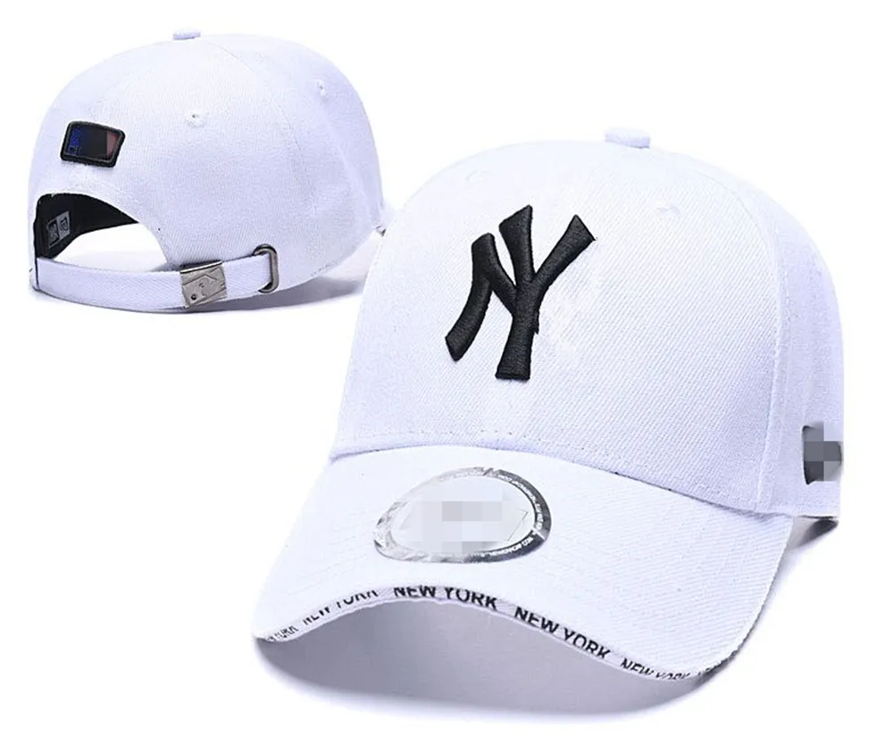 Designe Mode Baseball Unisexe Bonnet Lettres Classiques NY Designers Casquettes Chapeaux Hommes Femmes Seau Plein Air Loisirs Sports Chapeau N2