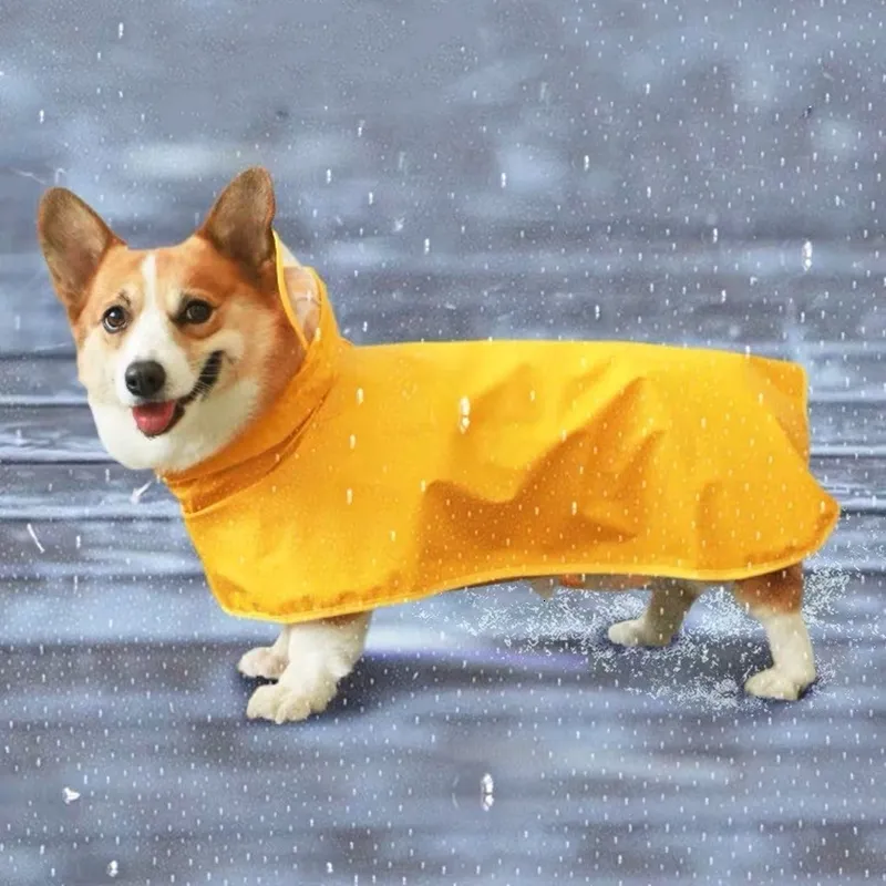 Dog Apparel Pet Raincoat For Small Medium Large Dogs Waterproof