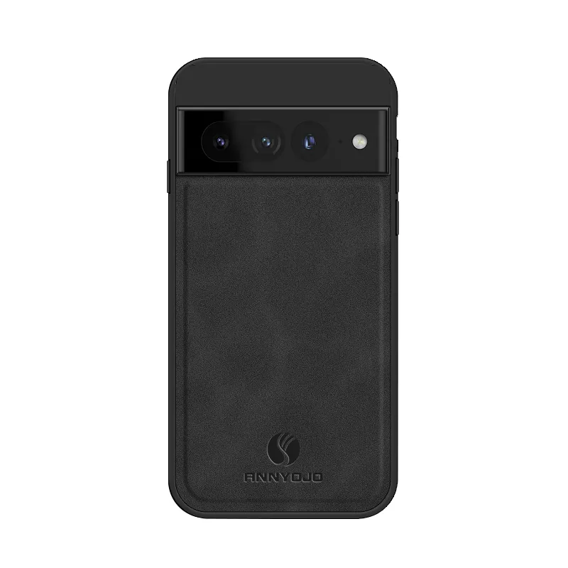 Estojo fosco de placa magnética de couro de carneiro fino à prova de choque para Google Pixel 7 Pro 7A 6A 8 6 antiderrapante capa de telefone de toque suave