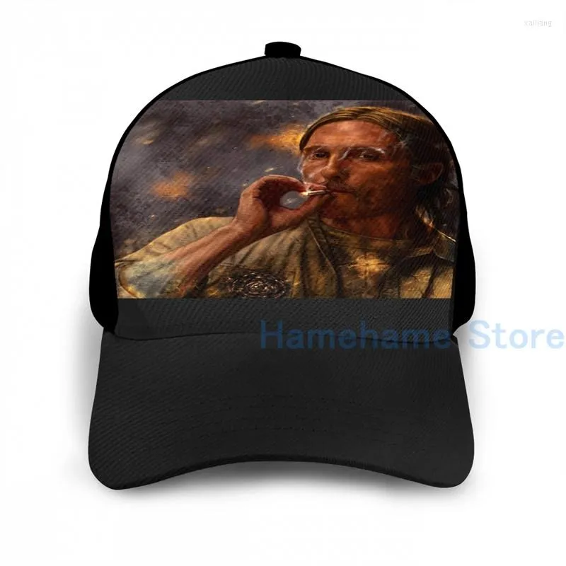 Ball Caps Fashion True Detective - Rust Cohle 2014 Basketball Cap Männer Frauen Grafik Druck Schwarz Unisex Erwachsene Hut