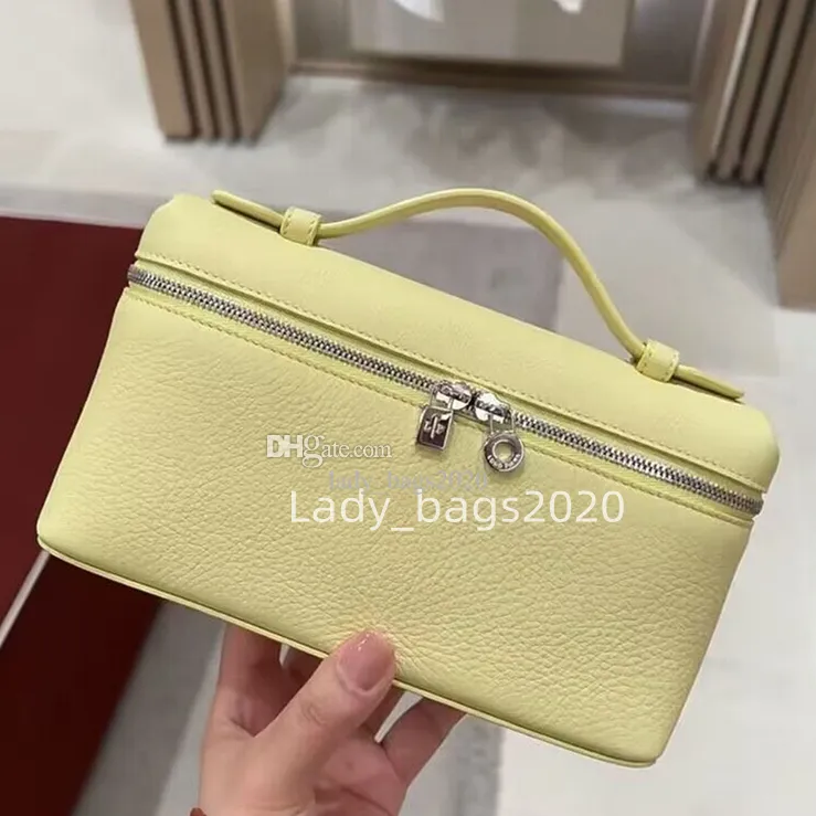 Son loro çanta kova balya çantaları l19 öğle yemeği kutusu lp kadınlar büyük l27 çanta tasarımcısı makyaj el çantası gerçek deri çanta tuval devekuşu omuz crossbody