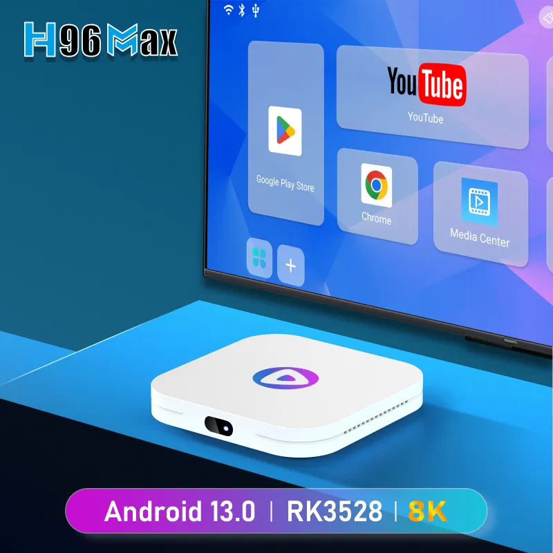 Compre X88 Pro 13 4GB+64GB 8K Ultra HD TV Box Mini Android 13.0 Smart TV Box  Com Controle Remoto - Plugue Nos Eua da China