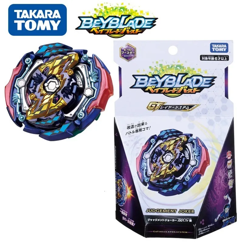 Spinning Top B142 Sędzia przypominający Joker 00 Turn Trick Zanloose Itemtakara tomybeyblade seria Burstgatinkogt | Beyfan 230714