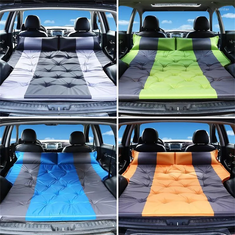 Accessoires intérieurs 180x132x5cm lit de couchage de voiture matelas pneumatique automatique voyage Suv coffre coussins extérieurs Camping repos tapis tapis