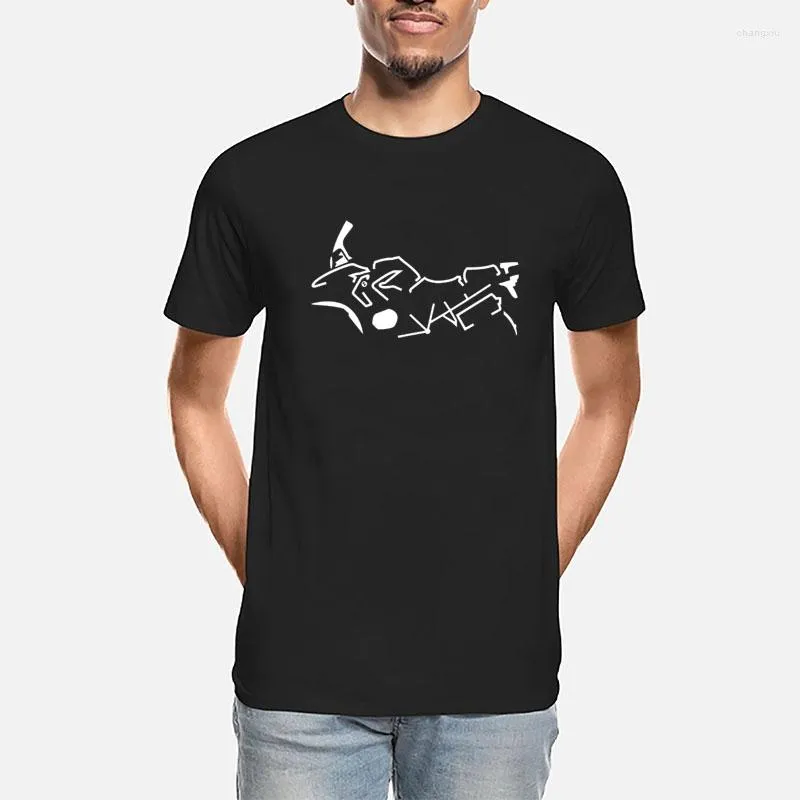 T-shirts pour hommes Fans de moto allemands classiques R 1200 GS RALLYE Ensemble de chemises Silhouette Motorrad Enduro Dual Sport T-shirts imprimés Hauts