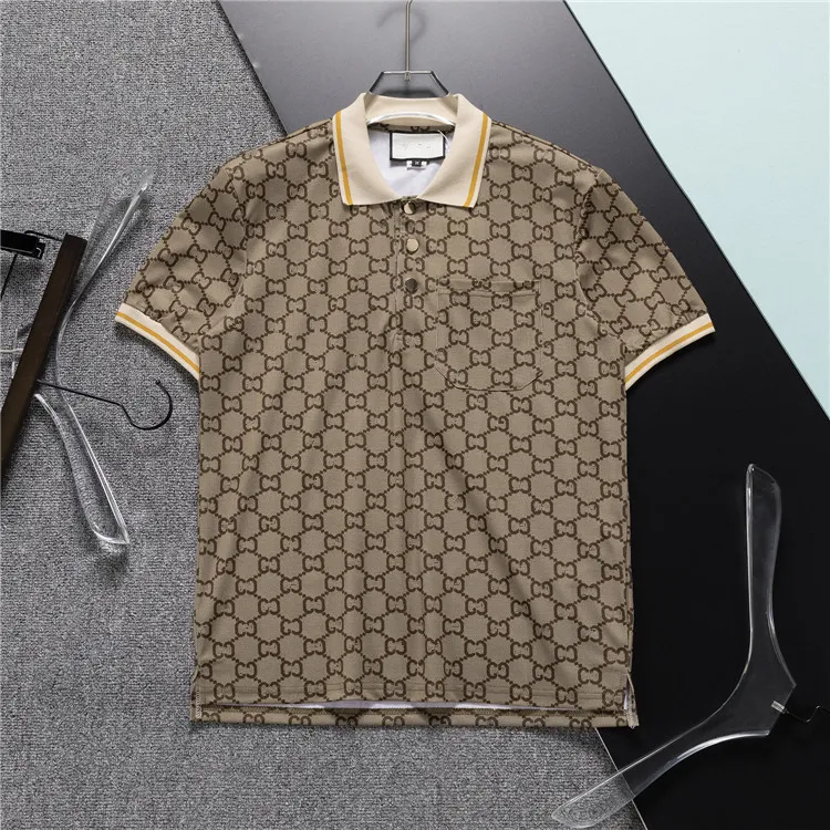 2023 Mens Designer Polo Рубашка летняя рубашка вышивая футболка с коротким рукавом с короткими рукавами M-3XL M-3XL