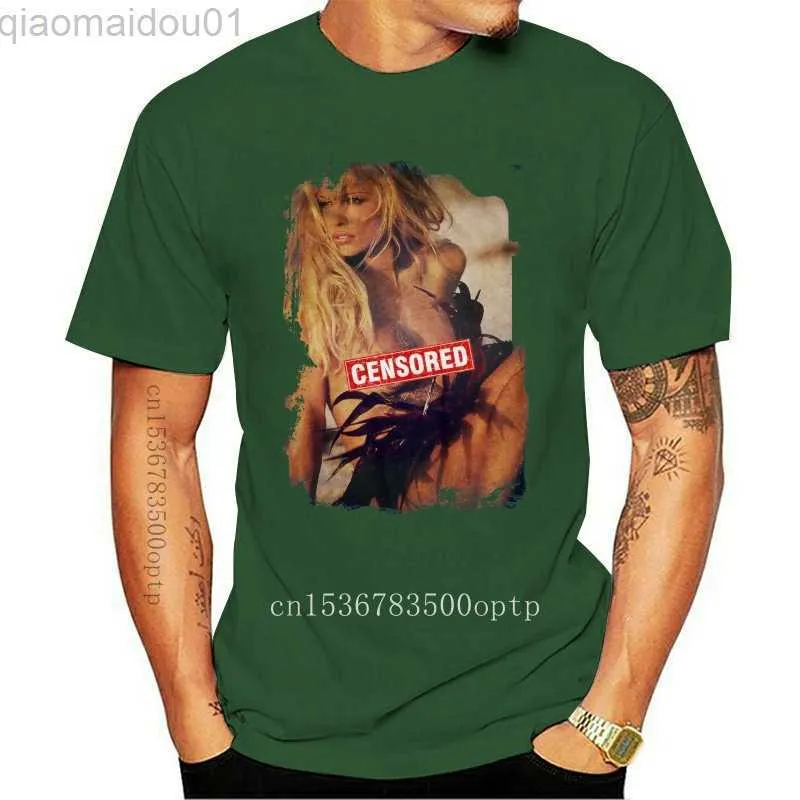 T-shirts pour hommes New Pamela Anderson Baywatch T-shirts graphiques coquins classiques T-shirts imprimés personnalisés L230713