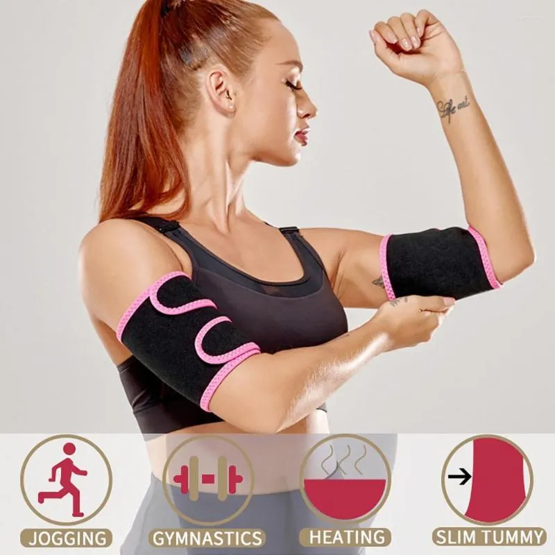 Knieschützer YFASHION 1 Paar Damen Sport Fitness Armpolster Ärmel verstellbar Schlankheitskontrolle Shaper zur Linderung von Gelenkschmerzen