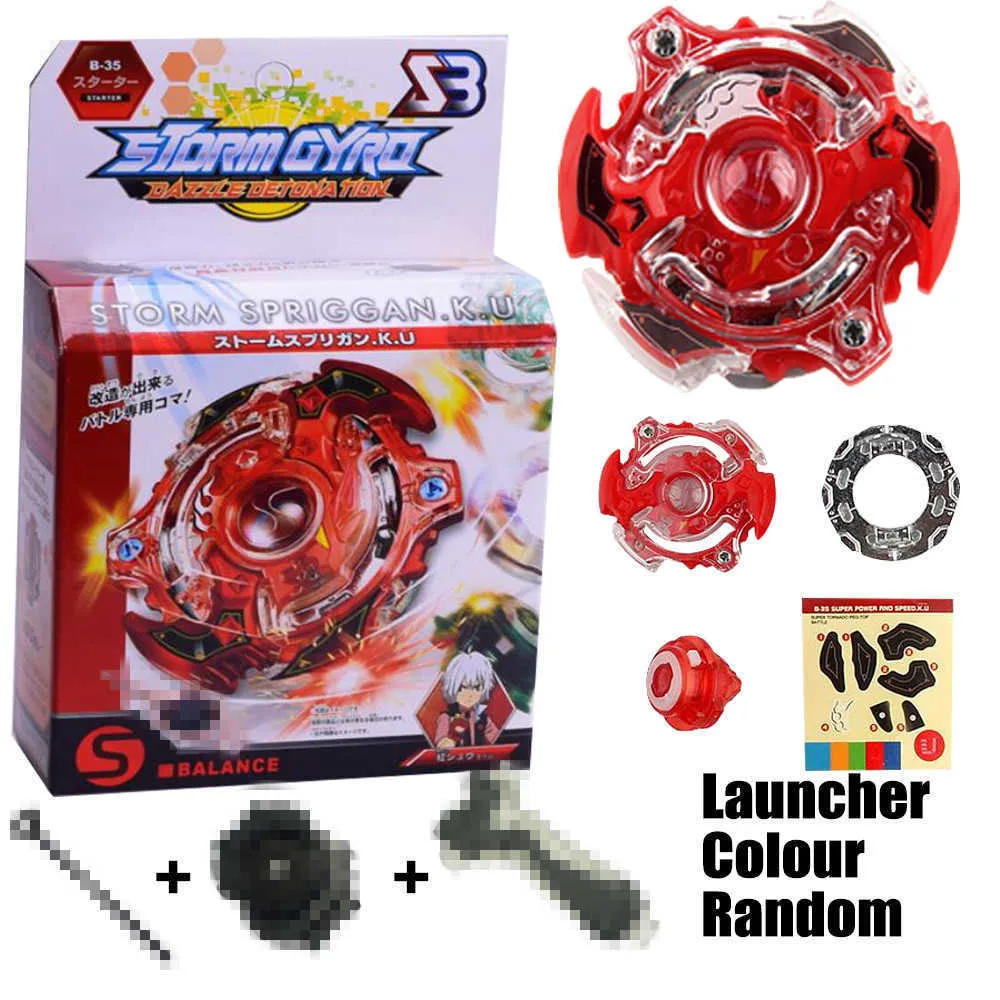 Beyblade 4D TOUPIE BURST BEYBLADE Trottola Victory / Valtryek Trottola Starter Set NIP con Launcher B-34