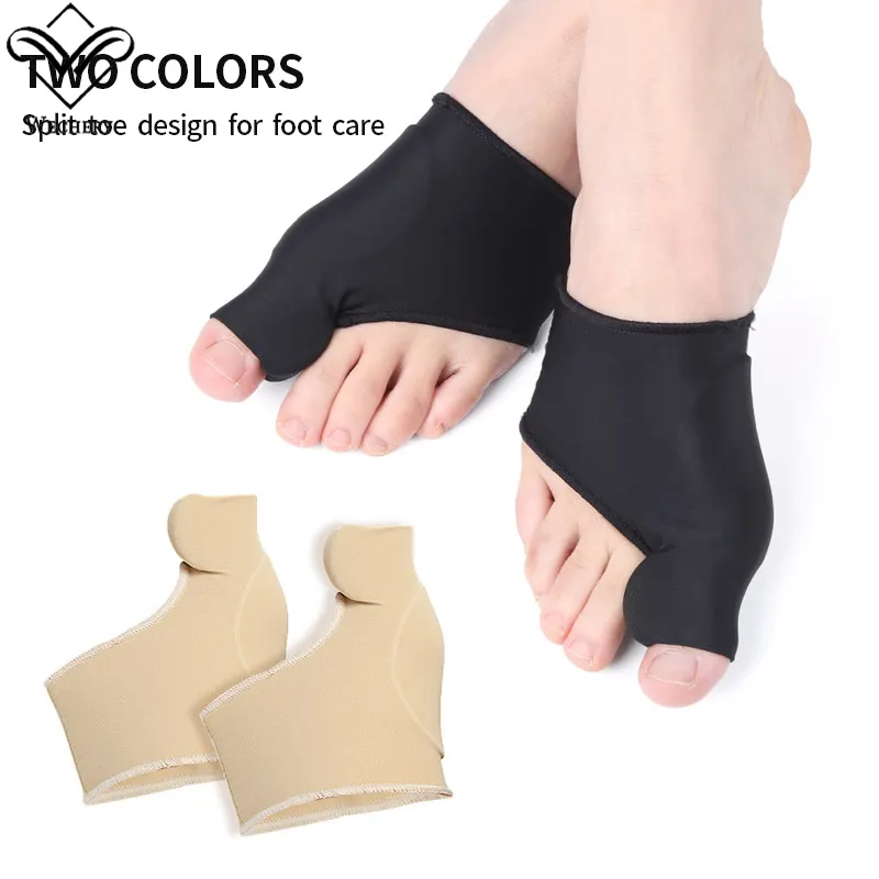 Hallux Valgus를위한 실리콘 젤 패드를 가진 Bunion Pain Pain Relever Toe Joint Protector 패드