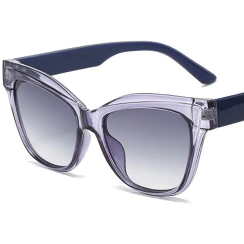 Fashion Sunglasses Unisex Cat Eye Sun Glasses Simplity Adumbral Anti-UV Spectacles Small Frame Eyeglasses Retro Ornamental
