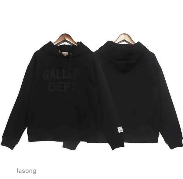 2023 HOTS SALES SALUT MÄRS HOUDIES Sweatshirts Hoodie Designer Gallery Depts Depts Gary Painted Graffiti Begagna Letters Tryckt Loose Casual Fashion Men hoody Size S-XLT8E6