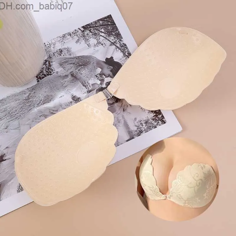 Nipple Cover Lace Invisible Bra Reusable Self-Adhesive Silicone