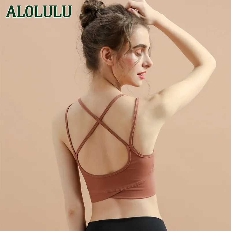 Al0lulu Sports Bra Bra Женская фитнес -йога.