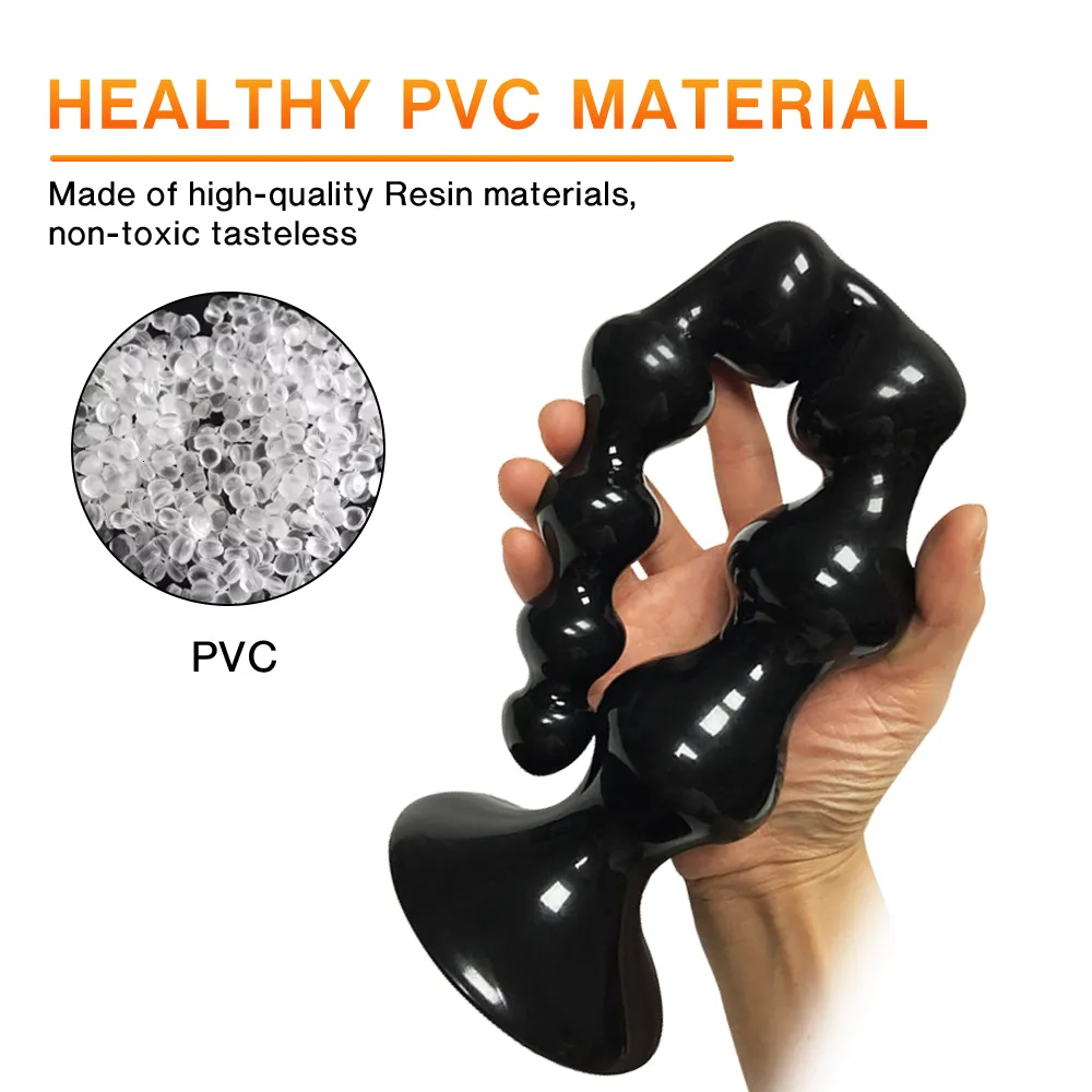 Giocattoli per adulti Perline anali lunghe Palline Grande Butt Plug Grande Buttplug Sesso erotico per donna Uomo Dilatatore gay Prostata Ma_voghion.com