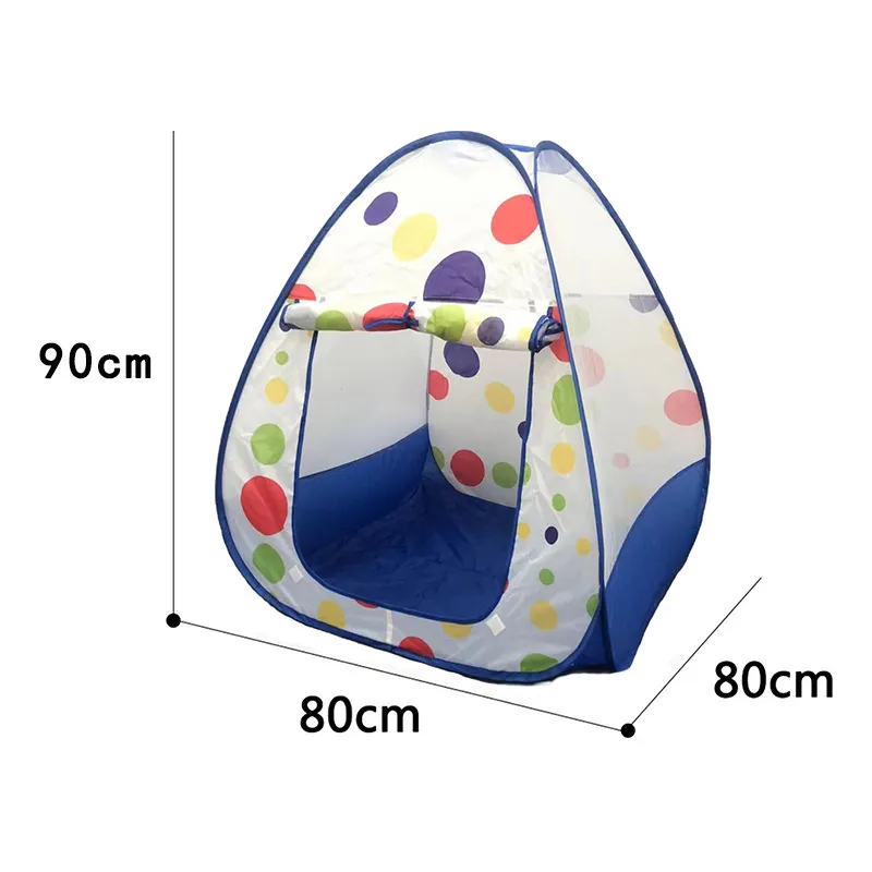 Kinderen Kinderen Spelen Tenten Outdoor Tuin Opvouwbare Draagbare Speelgoed Tent IndoorOutdoor Pop Up Multicolor Onafhankelijk Huis