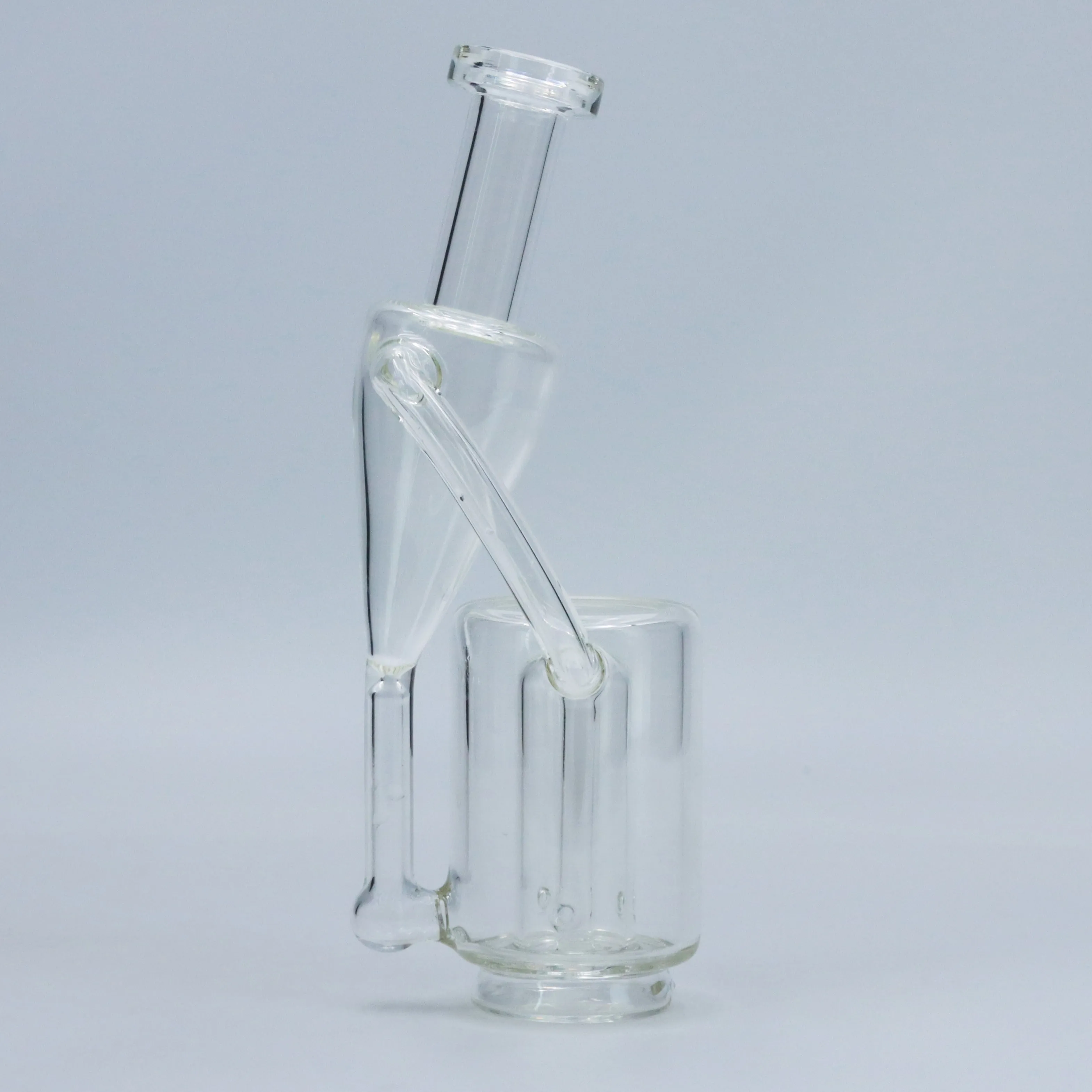 Pipes à main en verre borosilicaté Forme de gourde avec arbre perc 14mm joint femelle