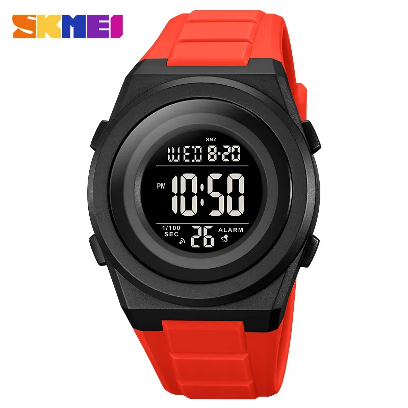 Skmei Japan Digital Movement Back Light Sport Watch