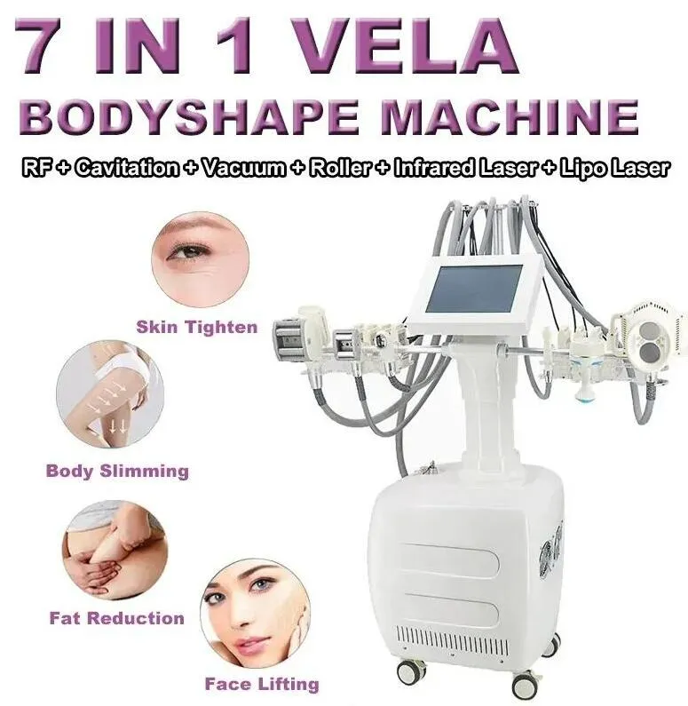 Ny ankomst Vakuumrulle RF V10 Kroppsform Massage Magic Line Body Slant Viktminskning Maskin Body Sculpting Formutrustning