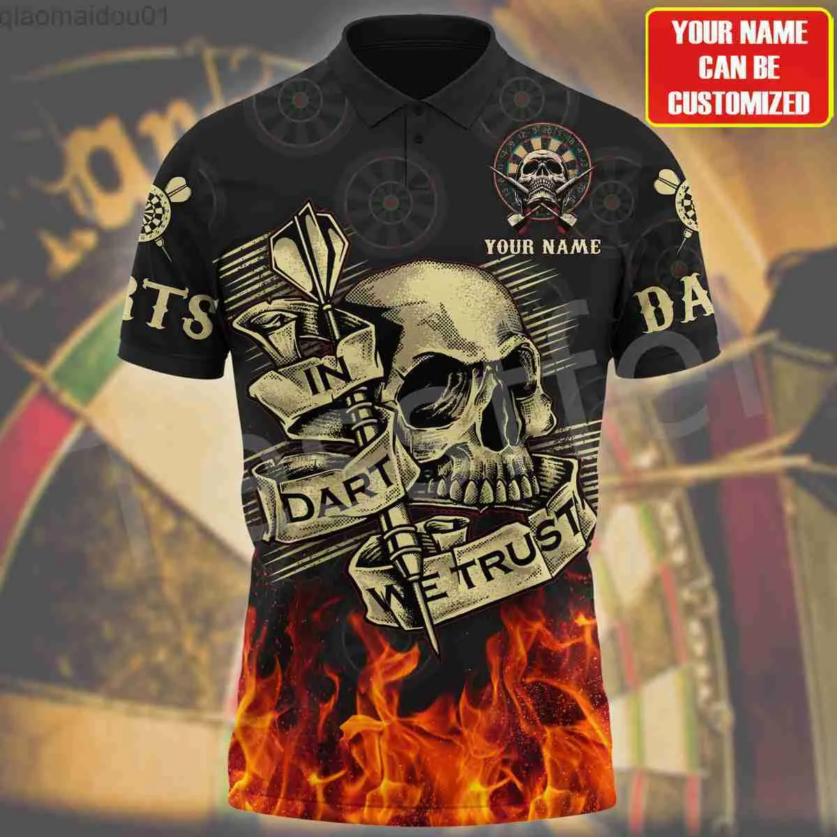 Camisetas de hombre Tessffel NewFashion Sports Darts Beer Club Games 3DPrint Summer Polos Streetwear Camisetas de manga corta Ropa casual A2 L230713