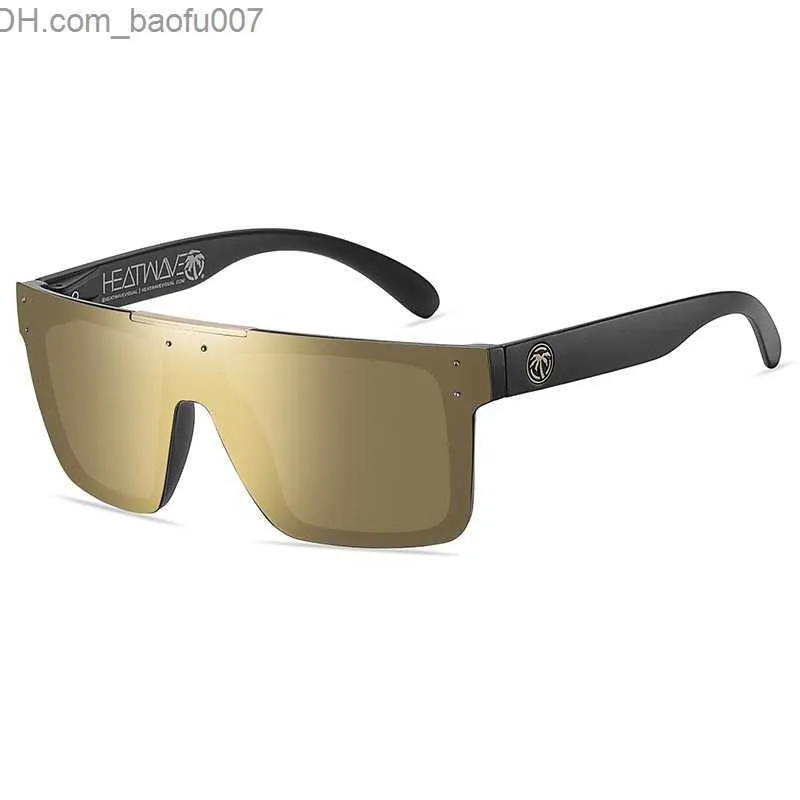 Occhiali da sole Nuovi occhiali da sole polarizzati di alta qualità di marca di ondata di caldo di lusso con lente di fusione quadrata per occhiali da sole da donna UV400 Z230720