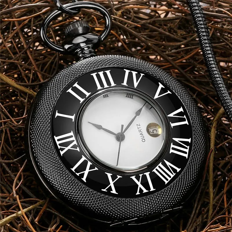 Pocket Watches Vintage Style Hollow Out Cover Graved Roman Number Quartz Watch for Men Women FOB Pendant Chain Collectible Clock Gift