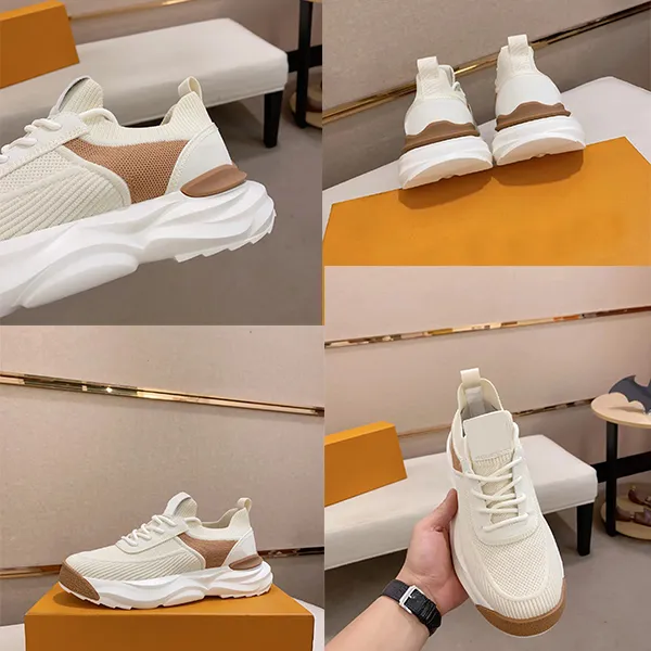 Le nuove scarpe da riposo da uomo sottili estive con superficie netta per il riposo morbido da corsa hanno due colori tra cui scegliere