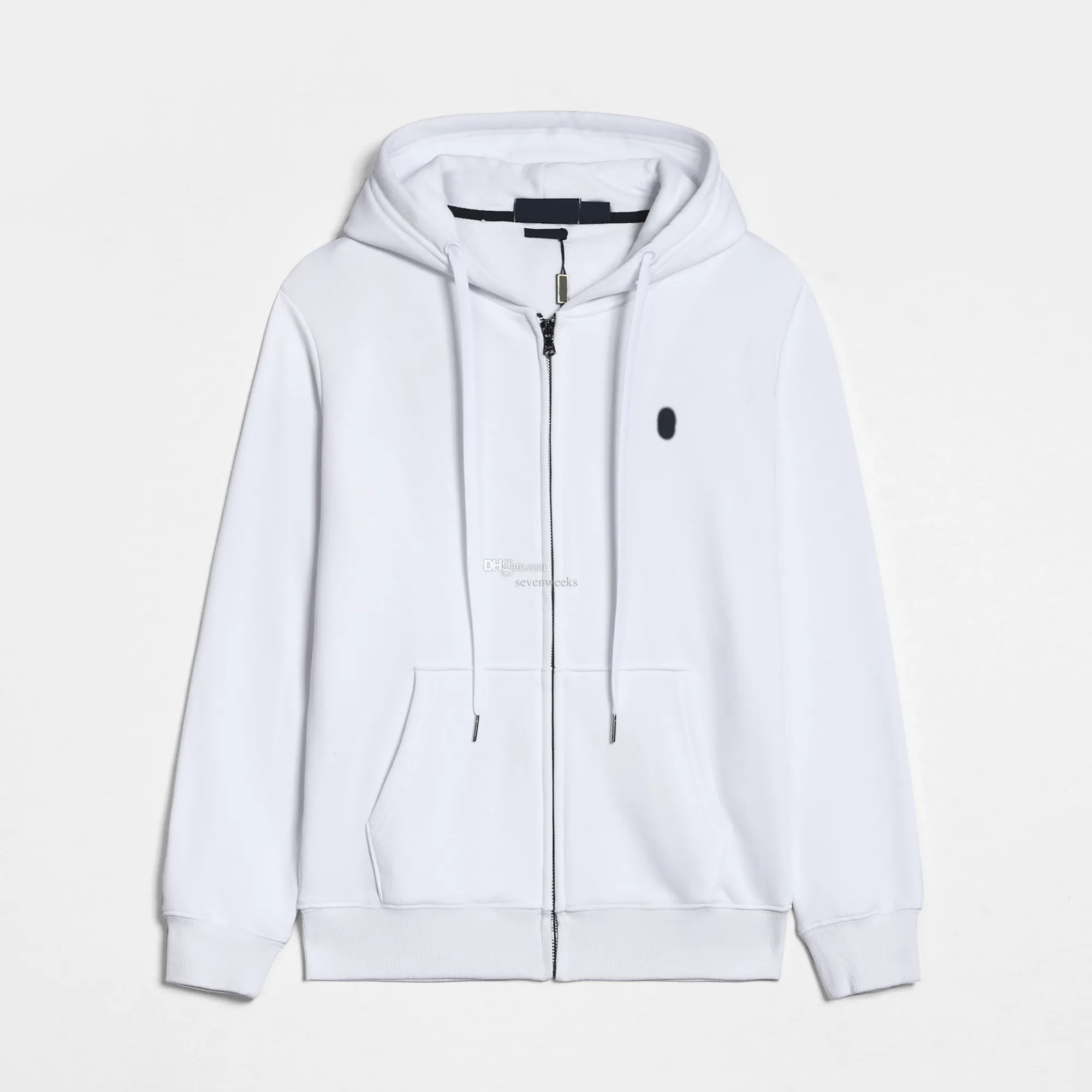 Mens Designer Polo Tech Hoodie With Half Zipper, High Collar Mens Designer Polo Tech Hoodie With Half Zipper, High Collar