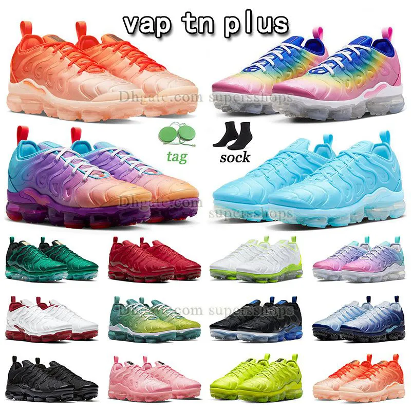 Plus Tn tns sof cushions running shoes size 12 13 tns triple black white orange gradient multicolor university blue pink obsidian dhgate designer trainers mans tenis