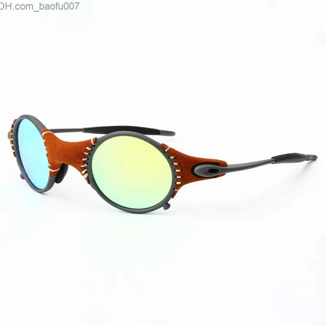 선글라스 MTB 남성의 편광 선글라스 자전거 안경 UV400 낚시 선글라스 금속 자전거 고글 자전거 안경 E5-3 Z230719