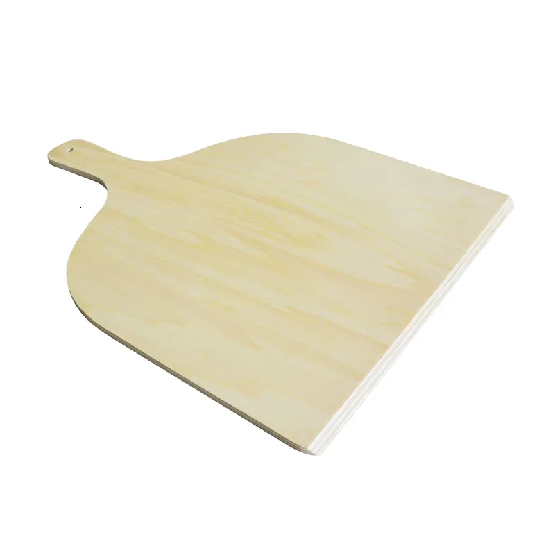 Baking Moulds Wooden Pizza Peel Shovel with Handle Cheese Cutter Peels Lifter Tool Cake Tools pizza pan 230714