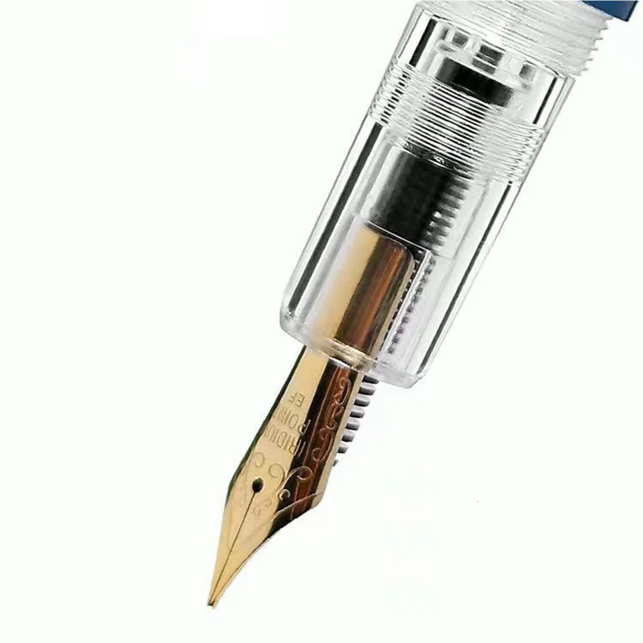 Stylos Plume 0 38 0 5mm Stylo Transparent Art Création Peinture