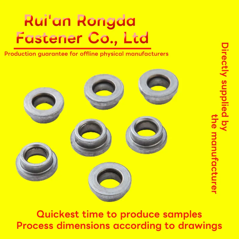 Large hole nut, carbon steel galvanized step round nut There's a hundred of them in one