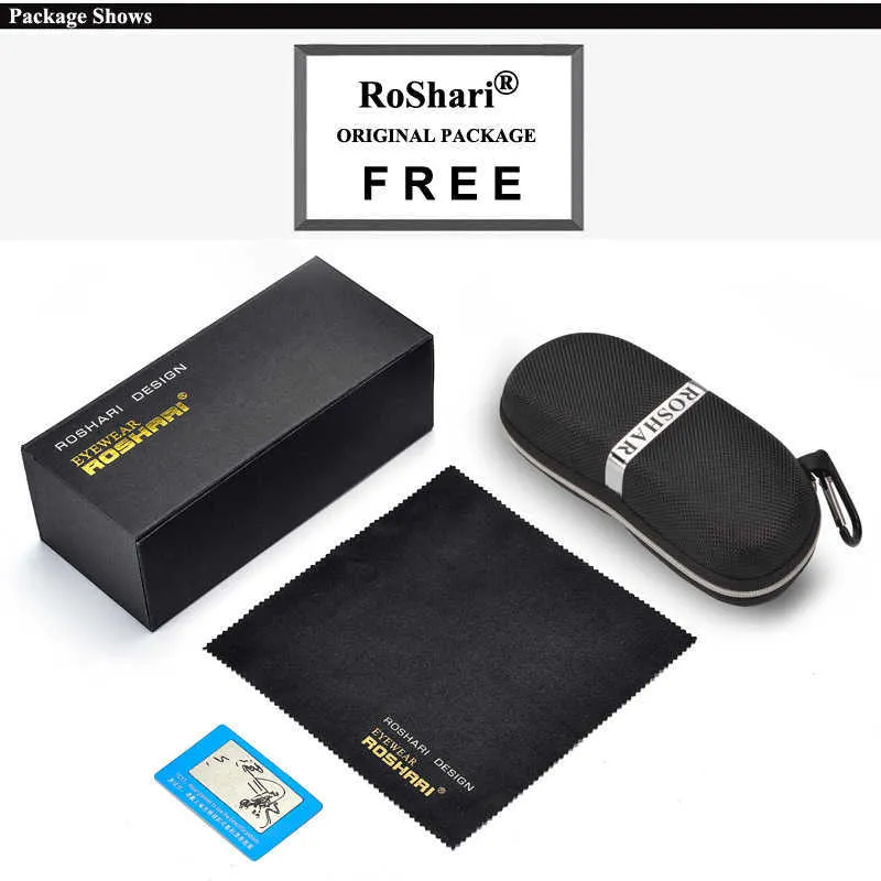 ROSHARI Square Polarized Cheap Polarized Sunglasses For Men And