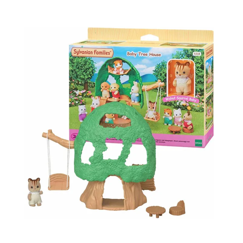 Sylvanian Family Dollhouse Baby Tree House Playset With Little Tikes Workshop Vintage Toy Figure For Girls And Kids In Box 5318 230714 From Lian08 25.04 DHgate.Com