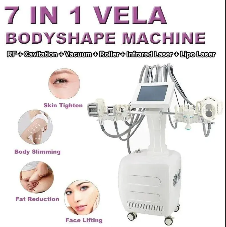 Klinikanvänd vakuumrulle RF V10 Kroppsform Massage Magic Line Body Slimming Viktminskning Maskin Body Sculpting Formutrustning