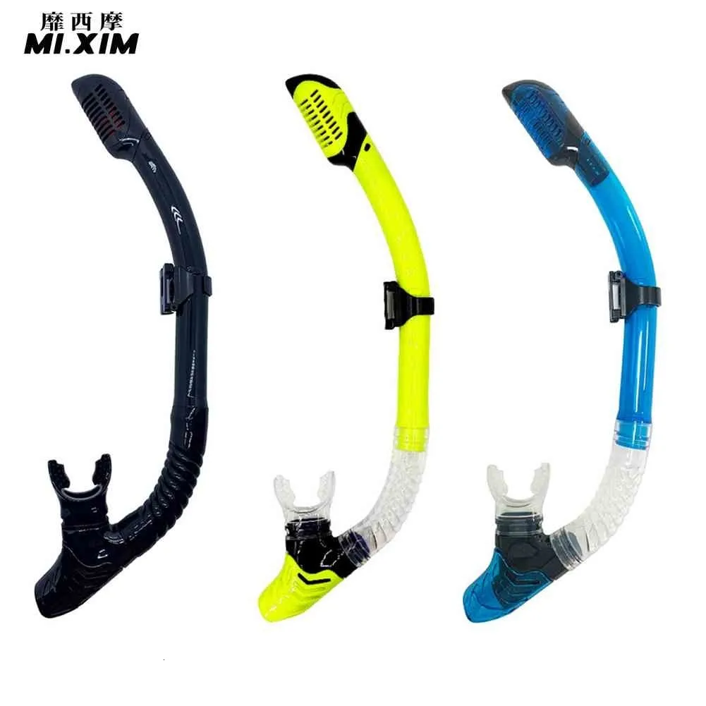 Snorkels Sets Diving Snorkel Full Dry Underwater Breathing Tube Hose Gear Swimming Equipments Scuba and Snorkeling Device 230713