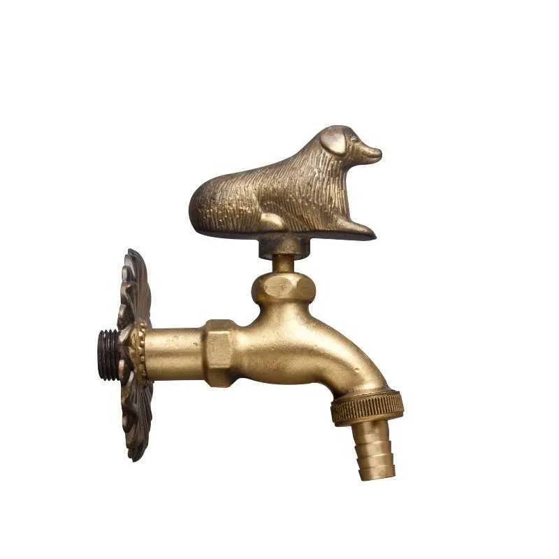Antique Outdoor Faucet Decorative Animal Garden Faucet With
