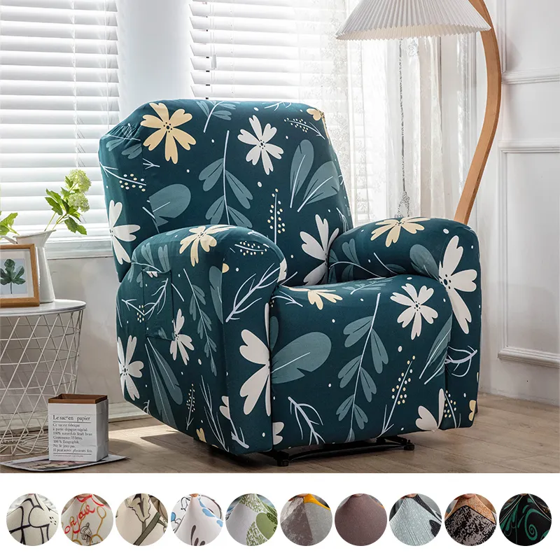 Chair Covers ly printed recliner sofa cover recliner slider for living room recliner cover and protection of lazy boy armchair cover 230713