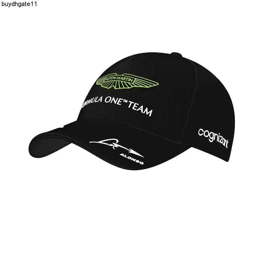 2023 Fashion Ball Cap Alonso F1 Aston Martin Team Baseball Cap Baumwolle Hut Verstellbare Hut Sonnenhut 4q73