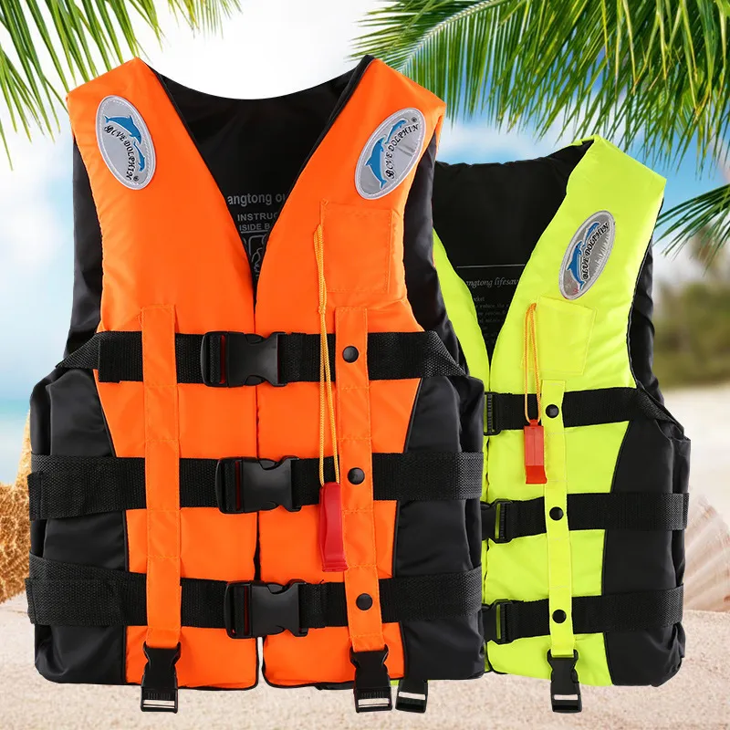 Kayak Vest Adjustable Buoyancy Aid Vest With High-Float Foam And