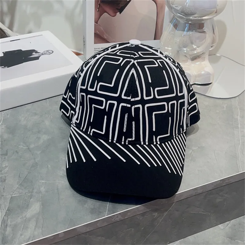 Designer Luxury Bucket Hats Women Fashion Bianco Nero Full Letters Berretti da baseball per unisex Summer Casual Trendy Cotton Sunhats