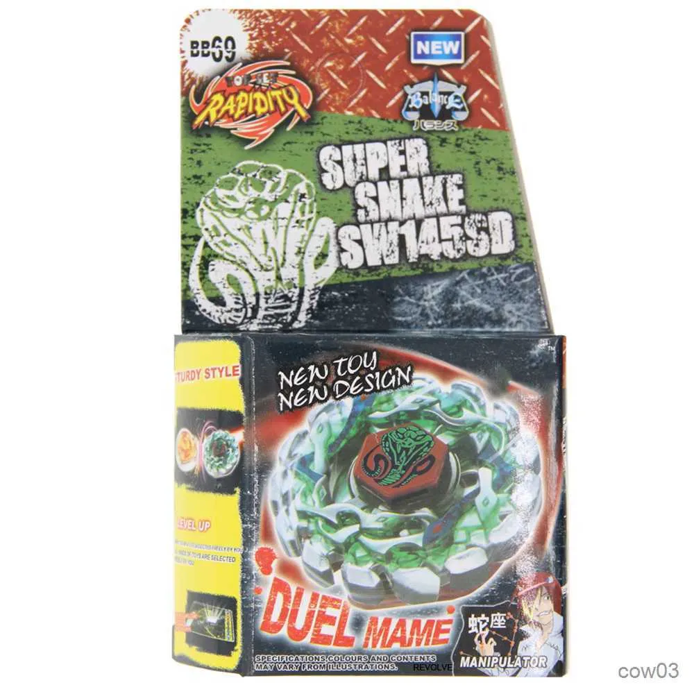 4D Beyblade B-X TOUPIE BURST BEYBLADE SPINNING TOP Metal Fusion Toupie Poison Serpent Metal Masters Fusion Fury BB-69 Sistema 4D DropShipping R230714